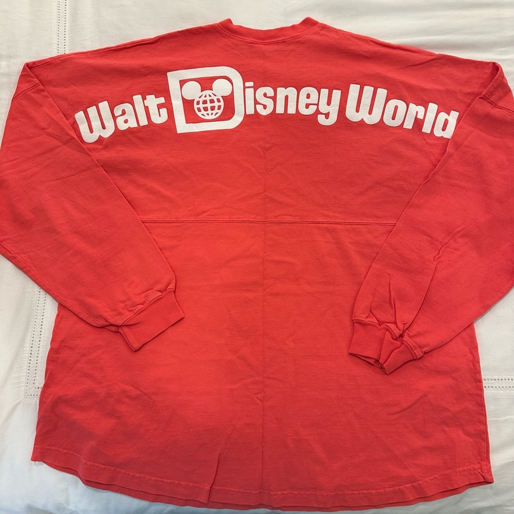 Coral/Orange Walt Disney World spirit jersey.  Gently worn.
